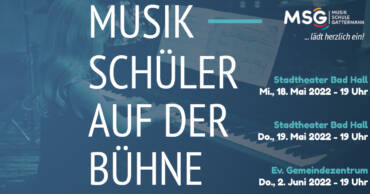 MUSIK – SCHÜLER AUF DER BÜHNE 2022