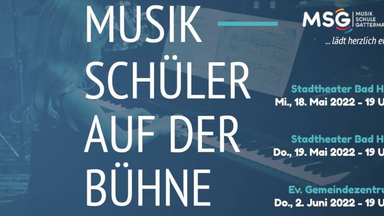 MUSIK – SCHÜLER AUF DER BÜHNE 2022