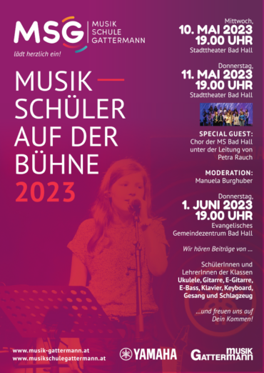 MUSIK – SCHÜLER AUF DER BÜHNE 2023