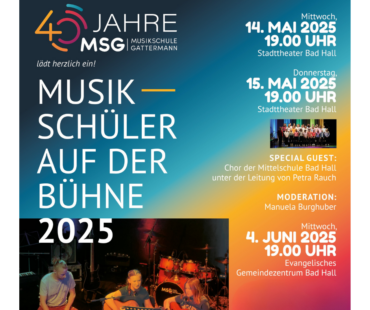 Musikschüler auf der Bühne 2025