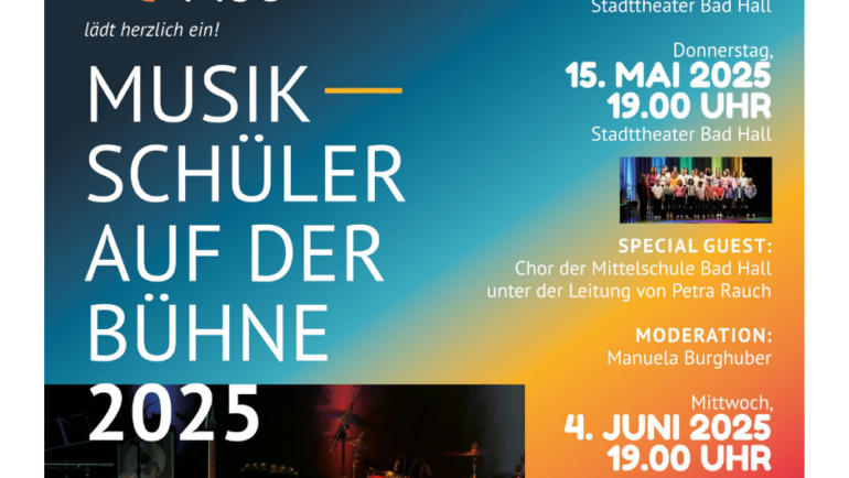 Musikschüler auf der Bühne 2025